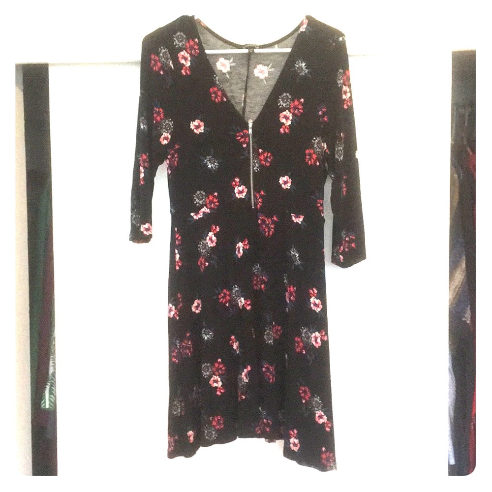 Express mini floral dress